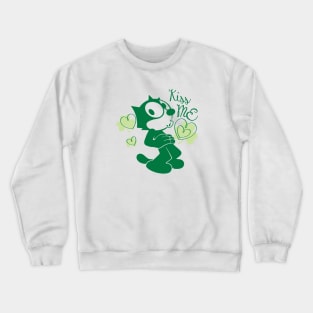 FELIX KISS ME I'M IRISH Crewneck Sweatshirt